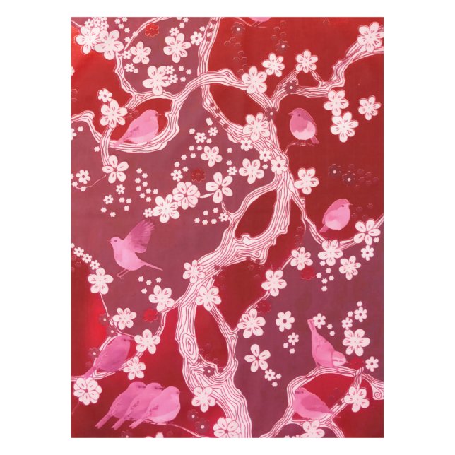 Nappe Fleurs Cerisier Fleurs Fleurs Fleurs de Cerisier R (Devant)
