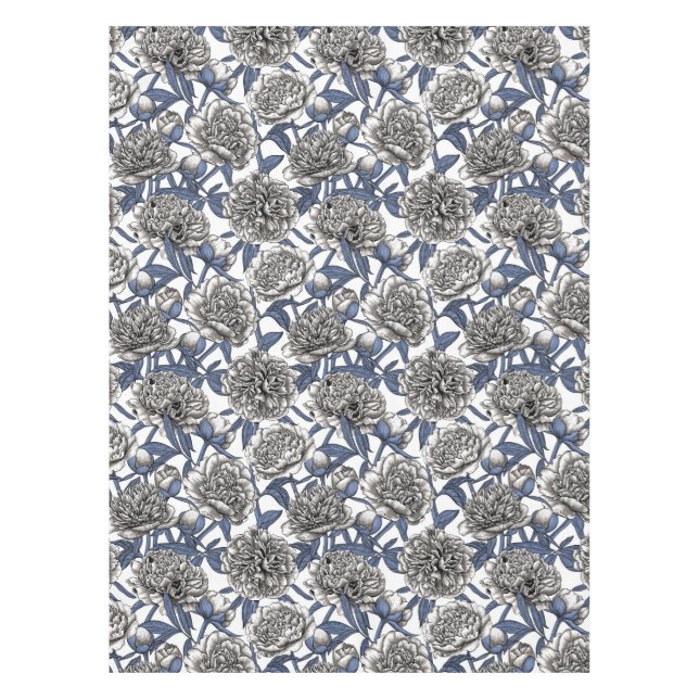 Nappe Fleurs de cendres blanches (Devant)