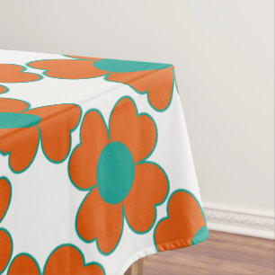 Nappe Fleurs de coeur de l'eau de mandarine et de