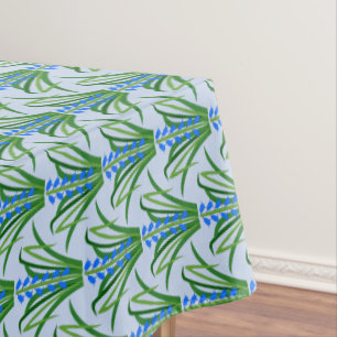 Nappe Fleurs de Jacinthe Bleue Bébé Garçon Motif Printan