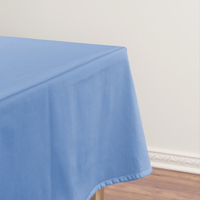 Nappe Fleurs de maïs modernes bleu blanc étoiles motif v (In Situ)