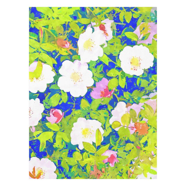 Nappe Fleurs de pop (Devant)