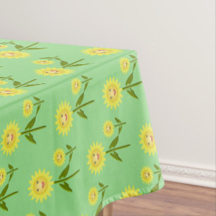 Nappe Fleurs de soleil de la fête des mères
