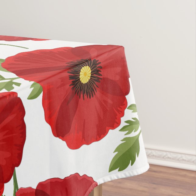 Nappe Fleurs d'été joyeuses floraison de pavot (In Situ)