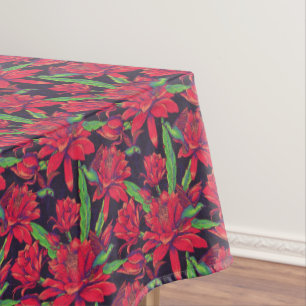 Nappe Fleurs et colibris