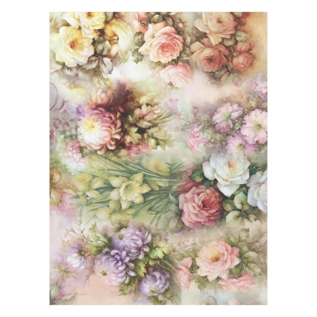 Nappe Fleurs vintages (Devant)