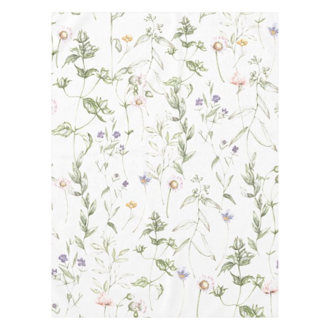 Nappe Fleurs Vintages Pastel (Devant)