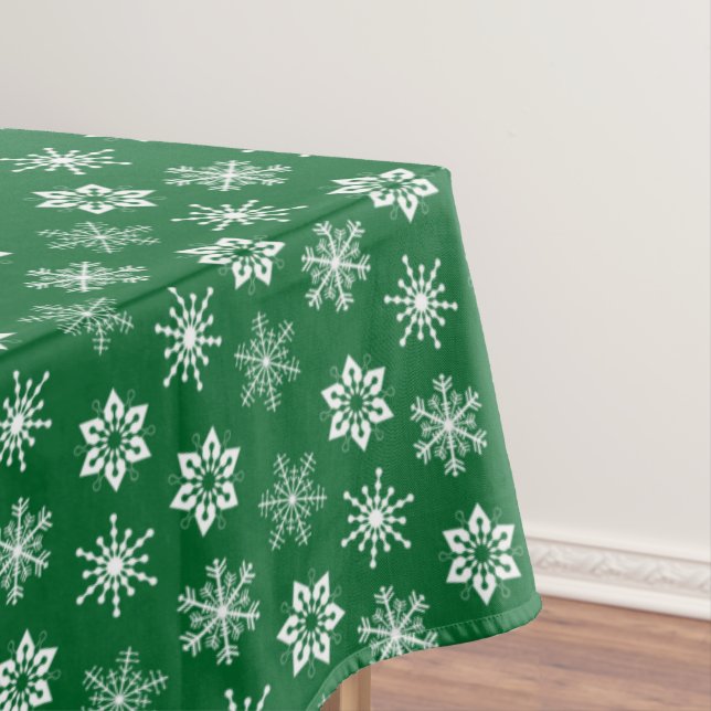 Nappe Flocon de neige de Noël (In Situ)