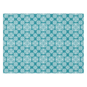 Nappe Flocon de neige floral d'hiver