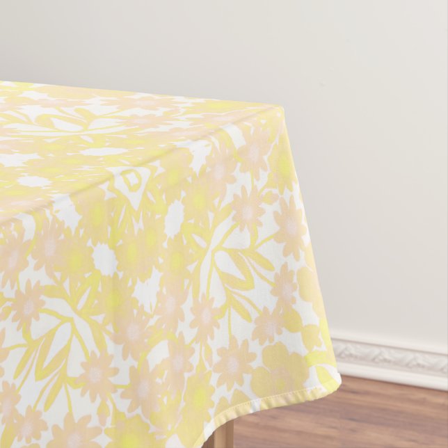 Nappe florale de jardin jaune gai (In Situ)