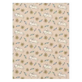 Nappe florale élégante de Pâques | de motif de