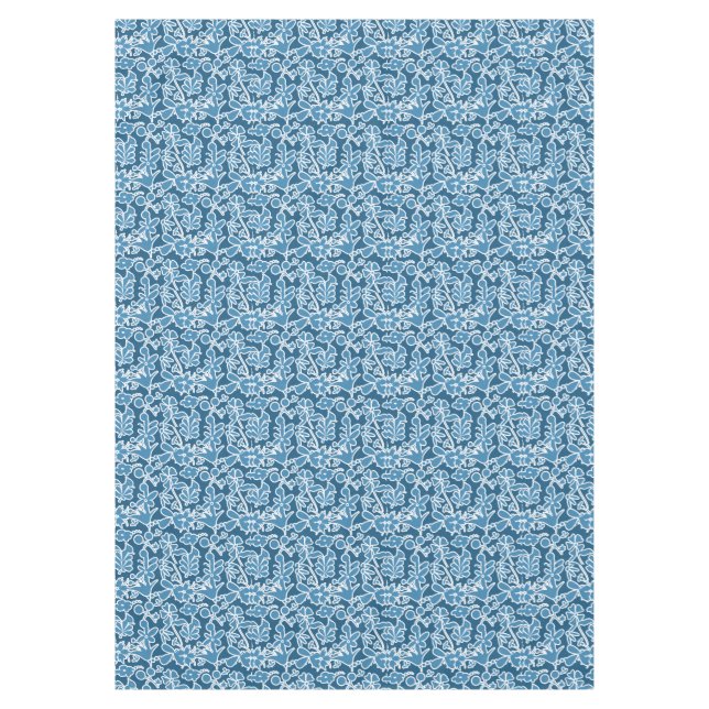 Nappe Flores azules (Devant)