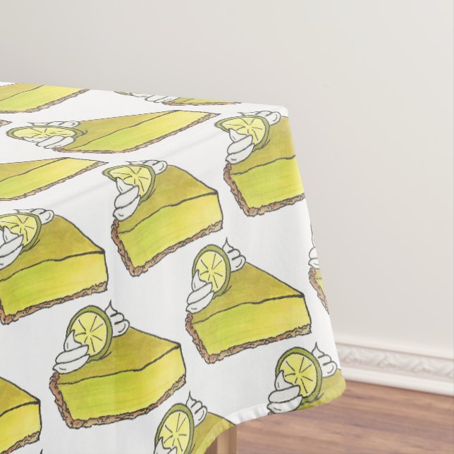 Nappe Floride Key Lime Pie Slice Dessert Foodie Baking (In Situ)