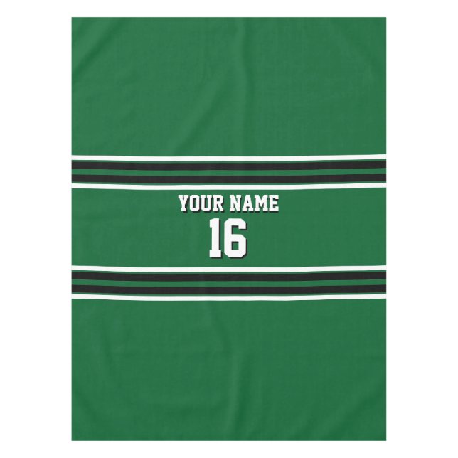 Nappe Forest Green Black Team Jersey Custom (Devant)
