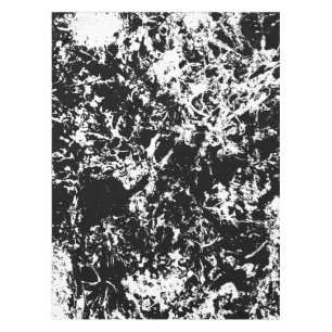 Nappe Formation de glace Abstraite noire et blanche