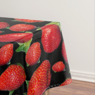 Nappe Fraises rouges délicieuses,
