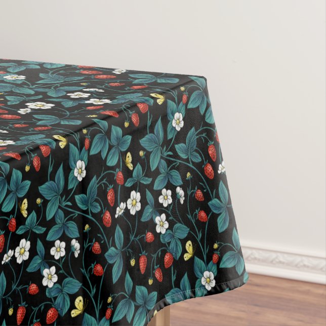 Nappe Fraises sauvages rouge/jaune/bleu/noir (In Situ)