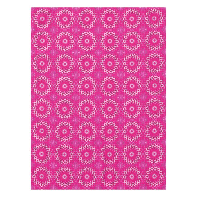 Nappe Framboise et Flore blanche (Devant)