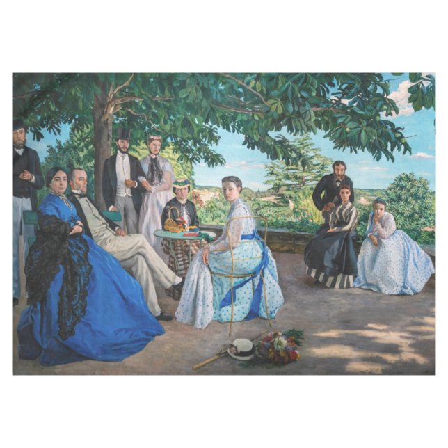 Nappe Frédéric Bazille - La Réunion Familiale (Devant (Horizontal))
