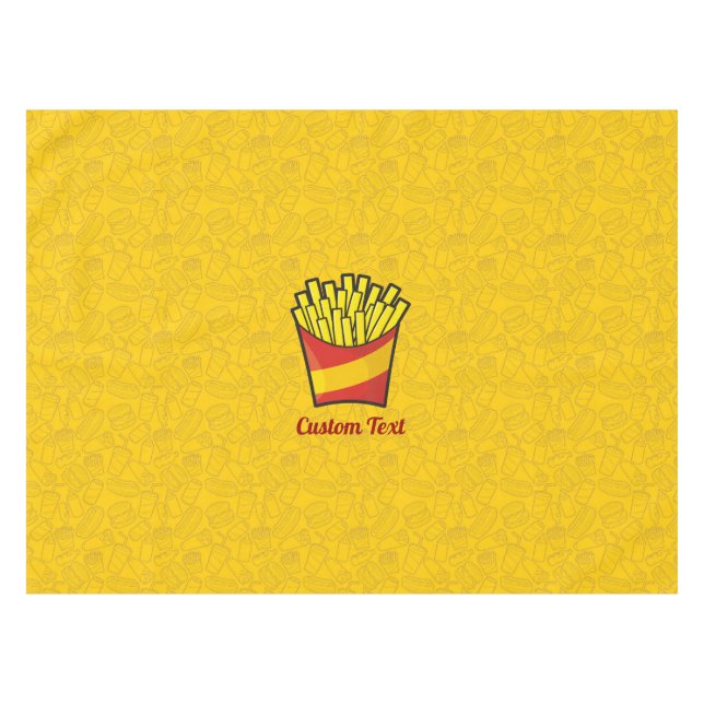 Nappe Fries françaises (Devant (Horizontal))