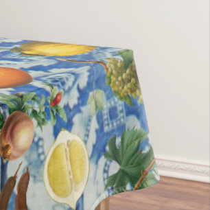Nappe Fruit d'été méditerranéen & Mosaïque Bleue Bl