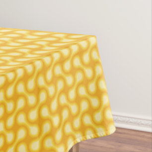 Nappe Funky 1970 Metaball Graphic Circle Barbell Jaune