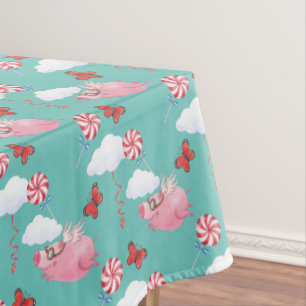 Nappe Funny Flying Pig Motif