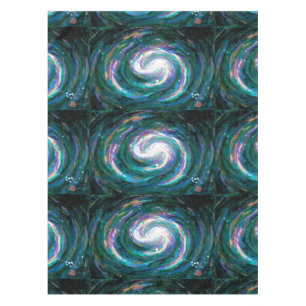 Nappe Galaxie peinte à la main