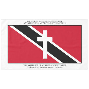 Nappe Garder DRAPEAU DE TRINIDAD Grandes écritures