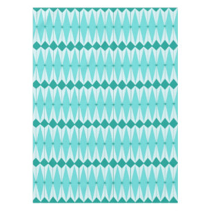 Nappe Geometric Diamonds et Starbursts Tablecloth