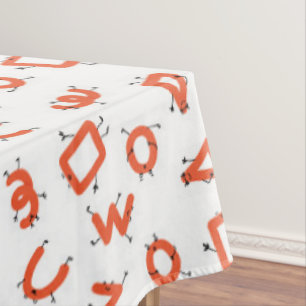 Nappe Géométrie simple alphabet ludique enfant en bas âg