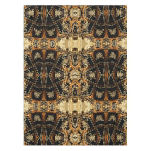 Nappe géométrique de motif de dentelle de satin