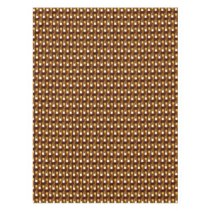Nappe Géométrique métallique d'art déco - or et choc