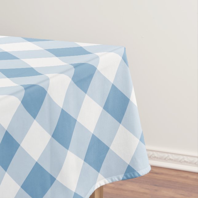 Nappe Gingham Bleu (In Situ)