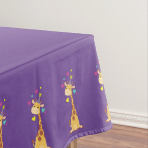 Nappe Giraffe Anniversaire de enfant Party Cute