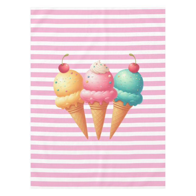 Nappe Glace colorée (Devant)