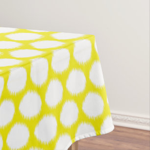 Nappe Golden Yellow Asian Moods Ikat Dots