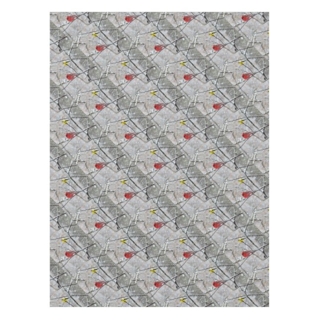 Nappe Goldfinch Et Cardinal (Devant)