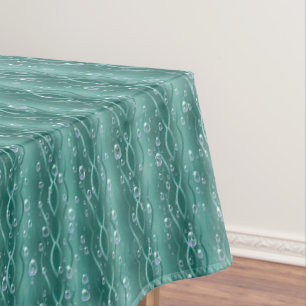 Nappe Gouttes de pluie sur du métal vert