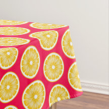 Gras Pop Art Lemon Hot Pink & Yellow