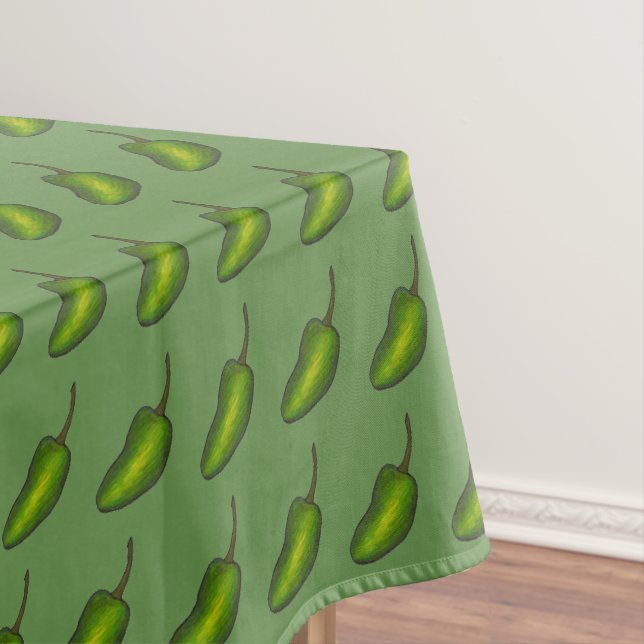 Nappe Green Jalapeno épicé épicé poivre Cuisine (In Situ)