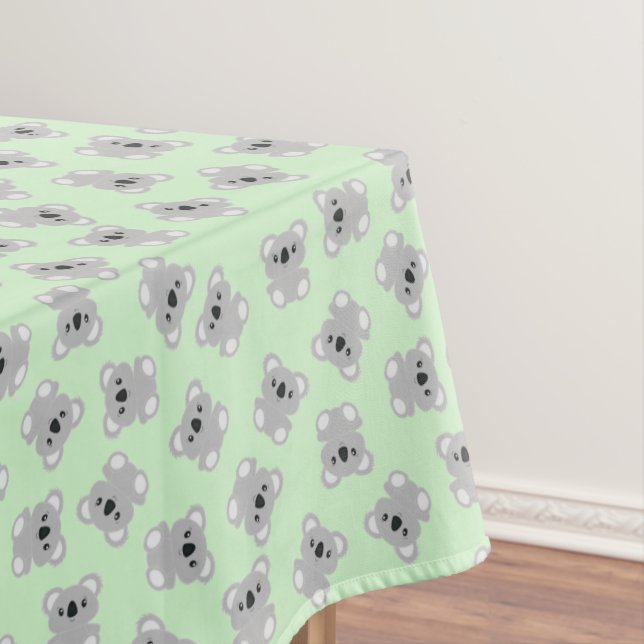 Nappe Green Koala Bear fête d'anniversaire (In Situ)