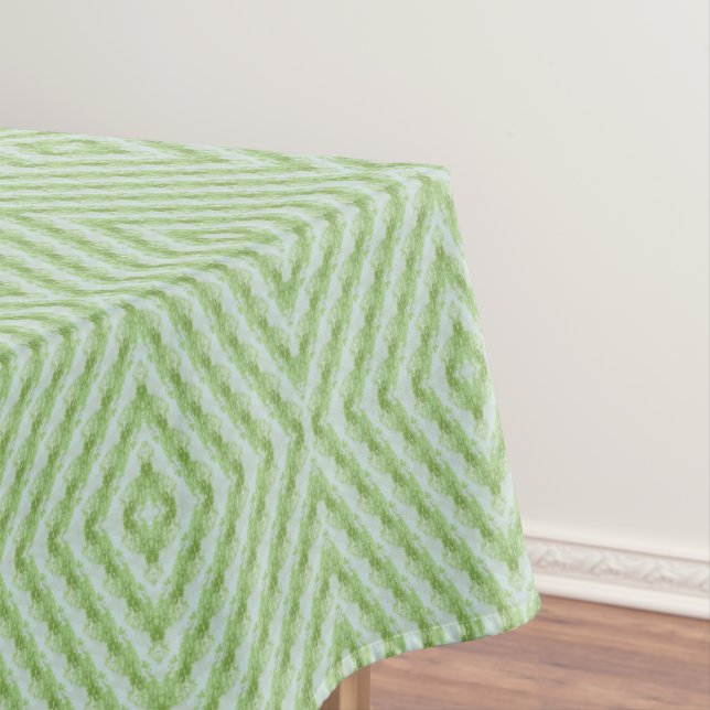 Nappe Green Stripes Squash Pattern (In Situ)