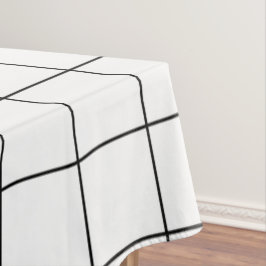 Nappe Grille noir et blanc