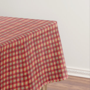 Nappe Guingan rouge