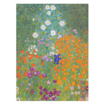 Gustav Klimt - Jardin des fleurs
