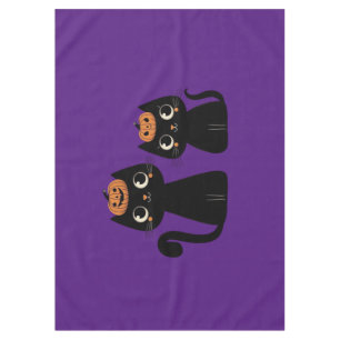 Nappe Halloween/Automne/Automne/citrouille/chat