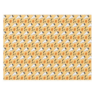 Nappe Halloween Carlin Fantôme mignon Citrouille chauves