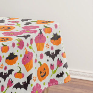 Nappe Halloween festive   Cupcakes, Citrouille & chauves