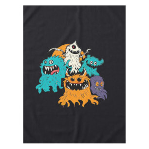 Nappe Halloween/Monster/octobre/automne